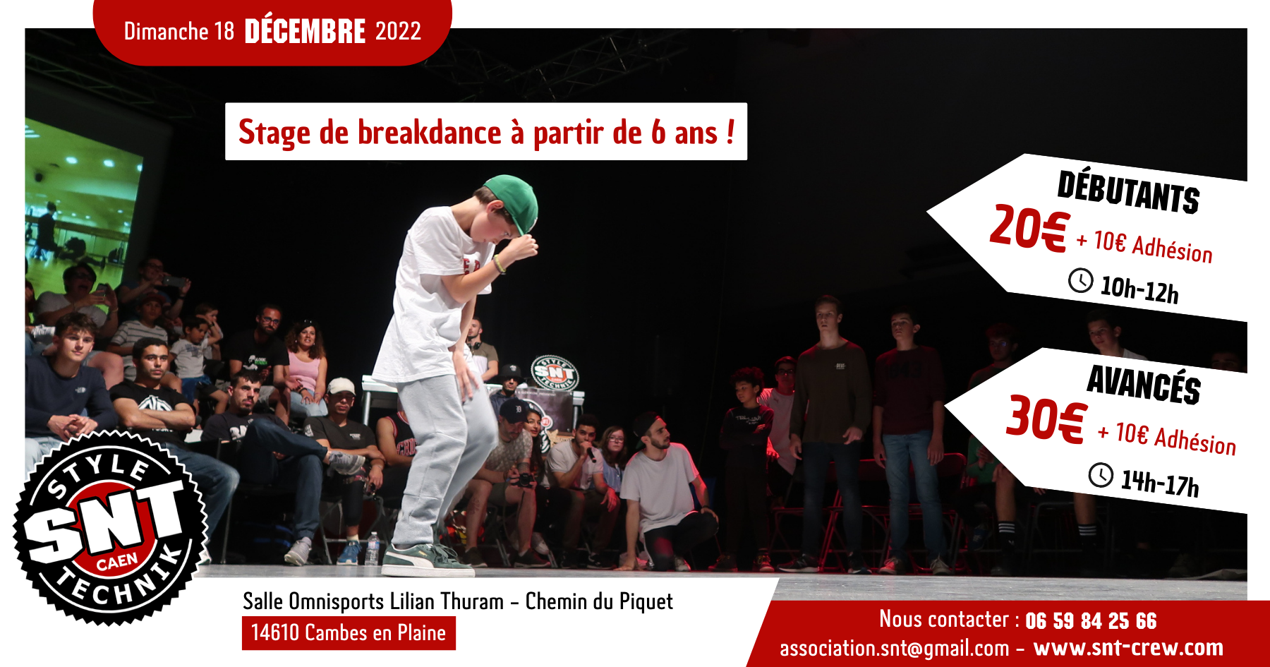 Stage Breakdance Caen