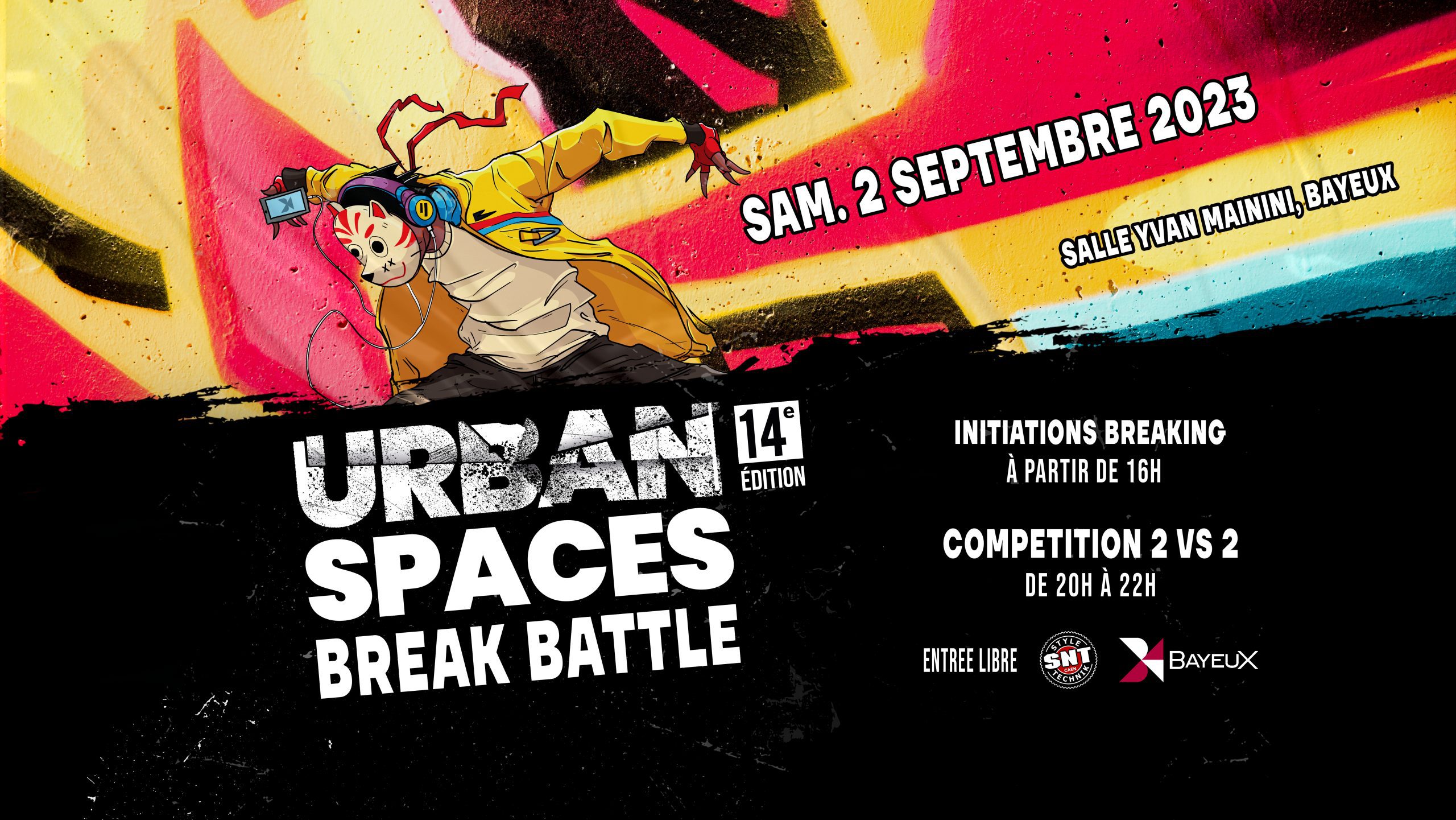 Urban Spaces Breakdance Battle Bayeux SNT Crew