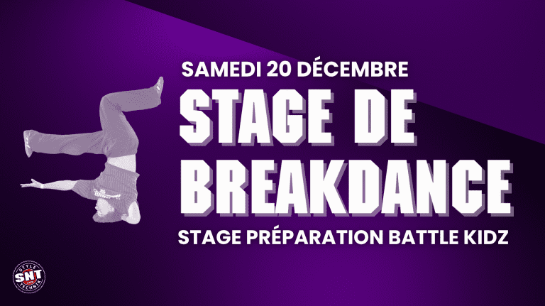 stage breakdance décembre 2025 caen