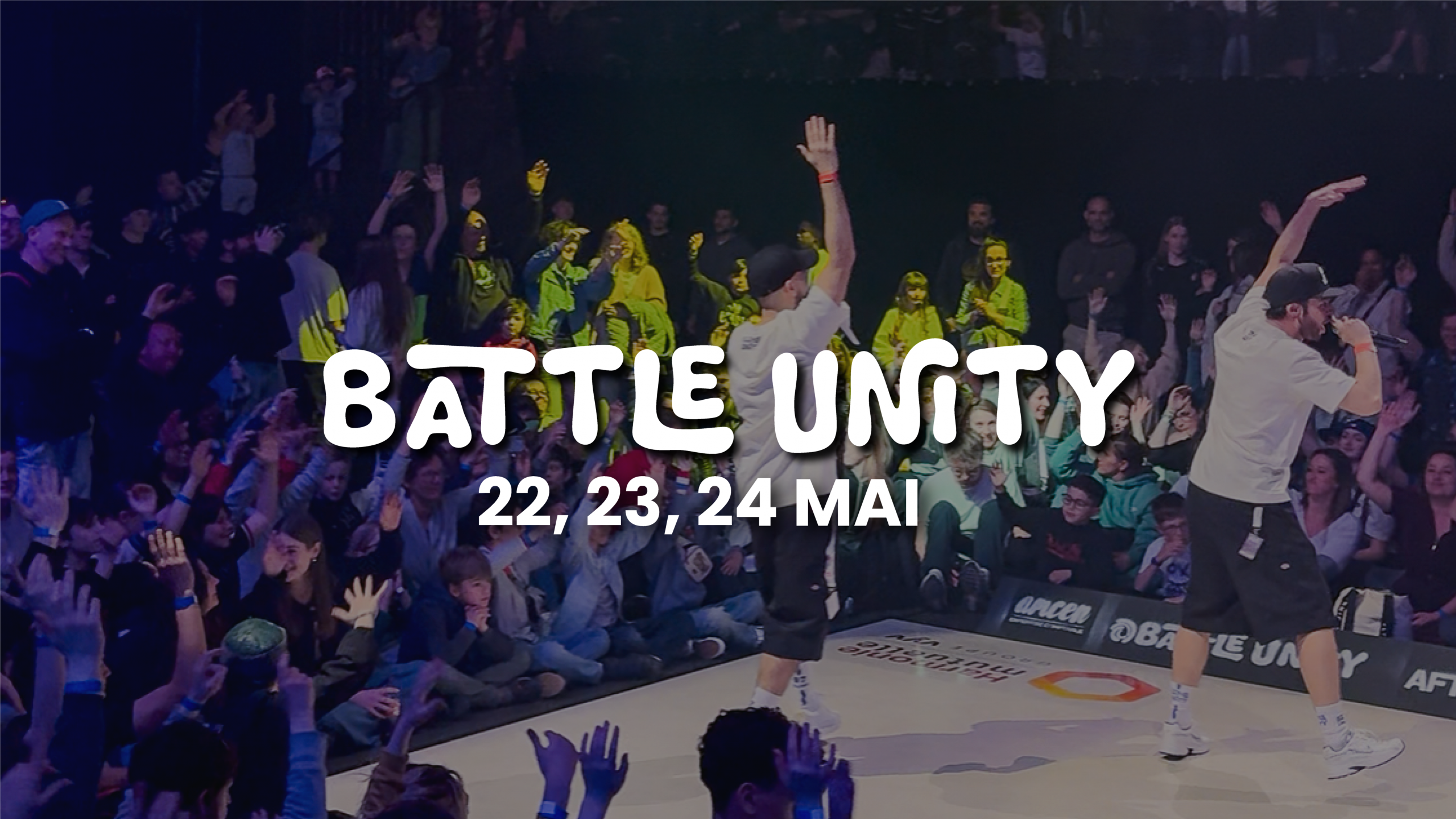 Affiche Festival « Battle Unity » – Battle de Breakdance International
